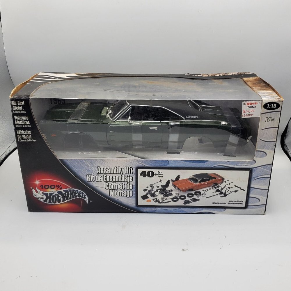 Vintage Hot Wheels Assembly Kit 100% Complete Set